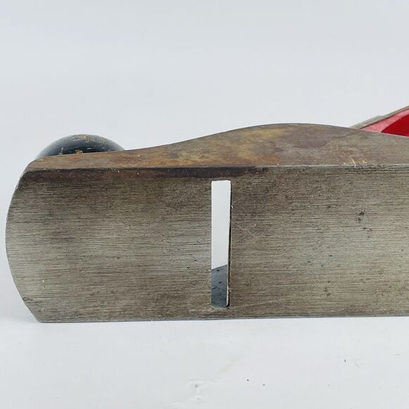 VINTAGE Defiance By Stanley 9” WOOD Hand PLANE 1950's Post War U Mark - Picture 6 of 16